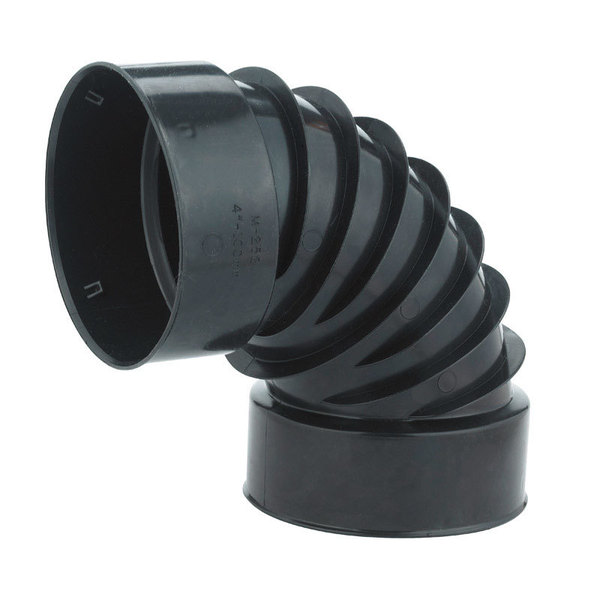 Advanced Drainage Systems ELBOW CORRUGATE 4""90 0490AA